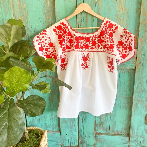 KAAY Boutique Tops - Mexican Artensana Blouse